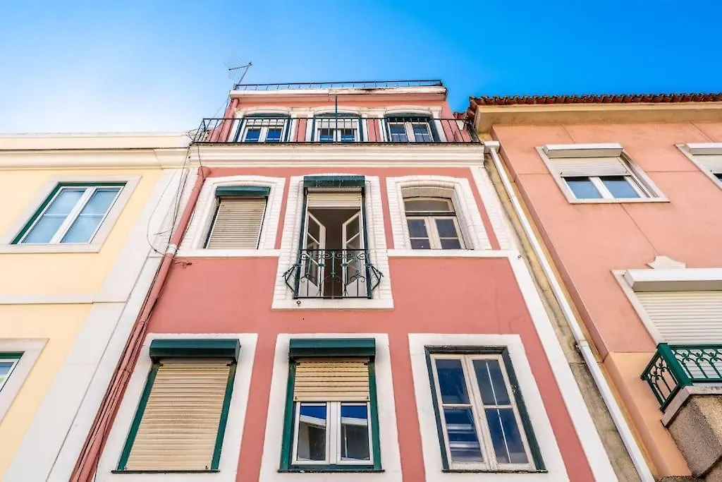 Charming Meio A Lapa III Amazing Terrace View Lisbon Apartment