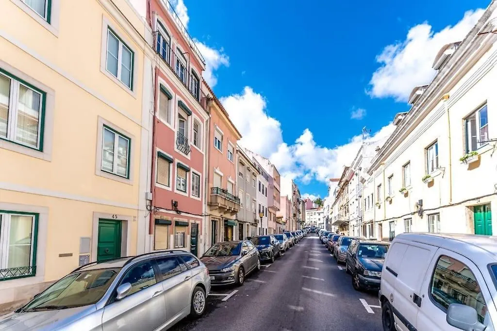 Apartment Charming Meio A Lapa III Amazing Terrace View Lisbon Portugal